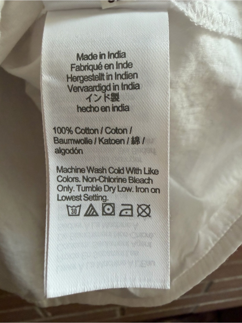 Crewcuts white popover blouse - Picture 5 of 5
